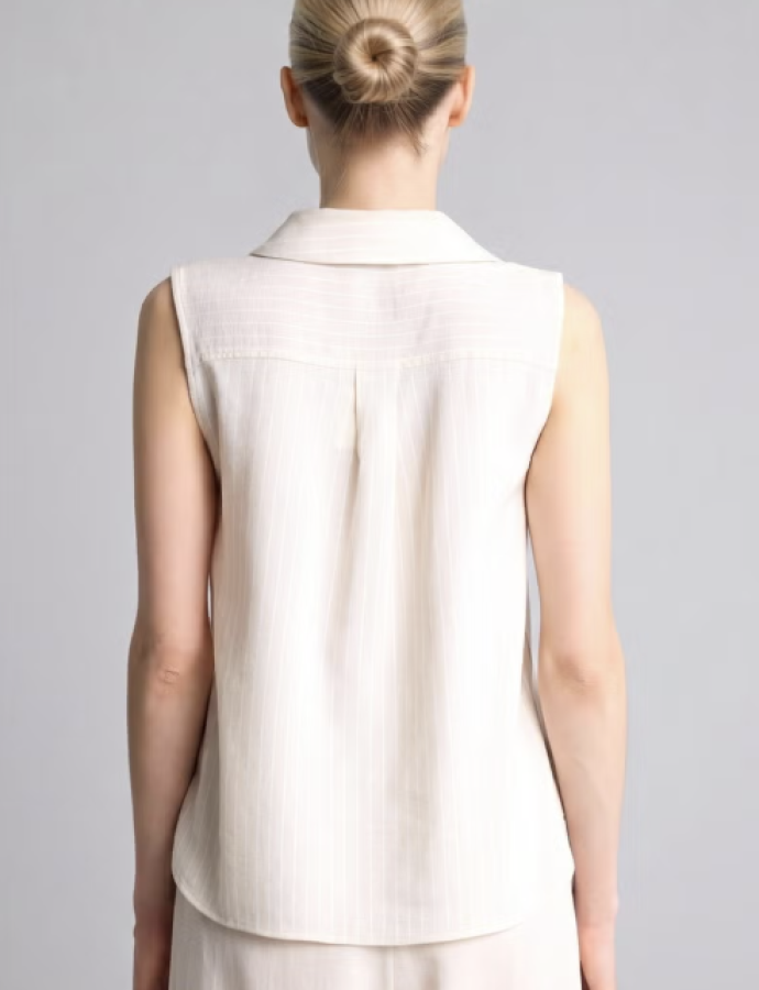 H3127AX Բլուզ կիսաթև  Linen